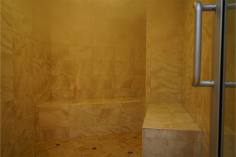 Clean comfortable spa environment